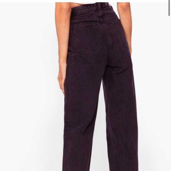 Nasty gal cut out split hem jeans - Picture 3 of 5